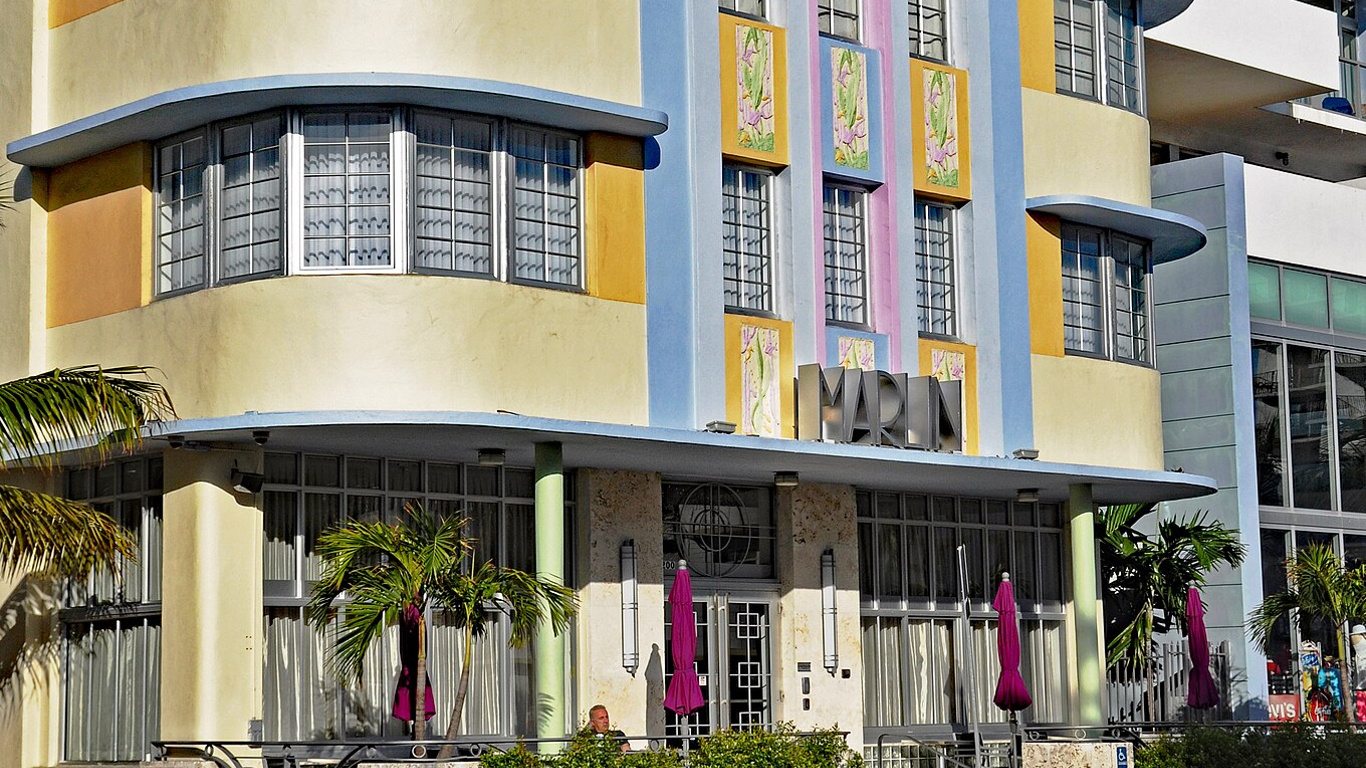 Marlin Hotel Miami Beach Art Deco L Murray Dixon