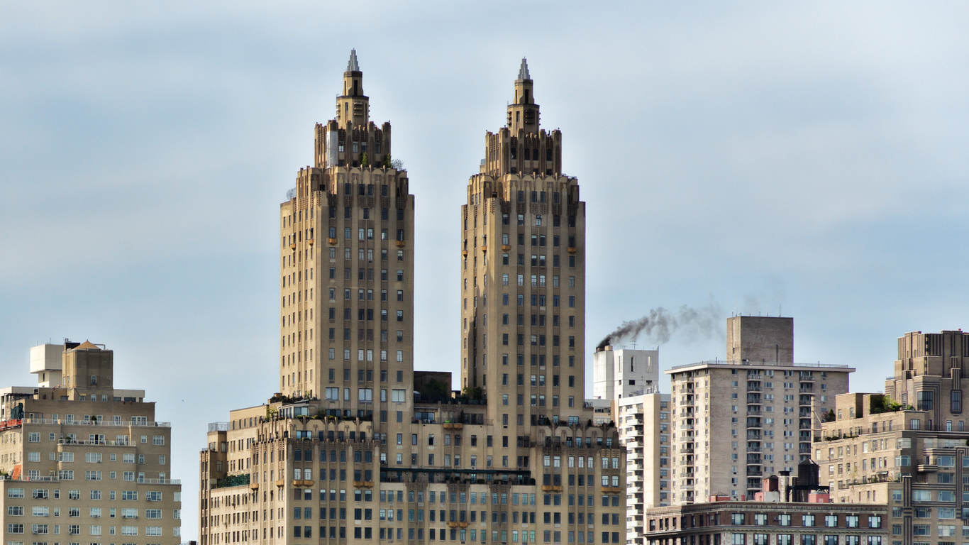 The El Dorado Art Deco By Emery Roth architect NYC