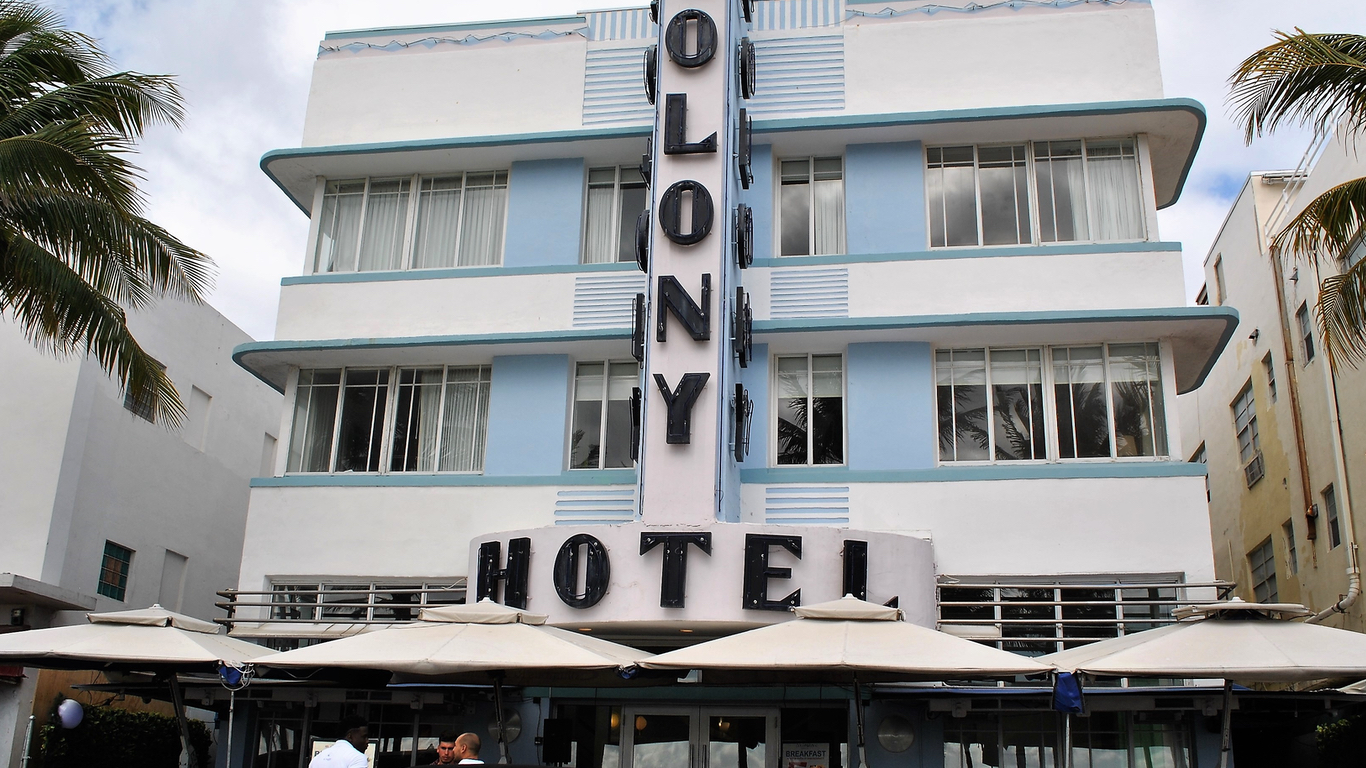 Art Deco Colony Hotel Miami Beach Fl