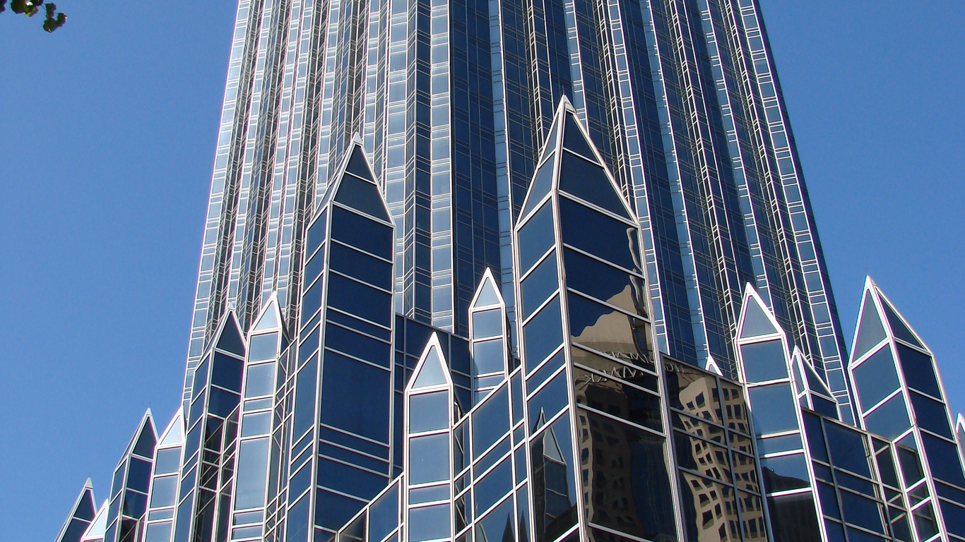 Detail Pittsburg Plate Glass Philip Johnson